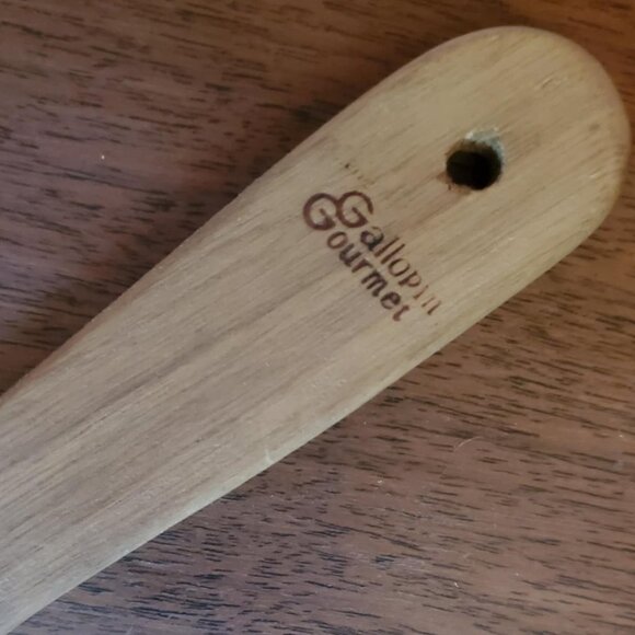 Vintage Galloping Gourmet Spurtle c 1970s - Picture 3 of 3